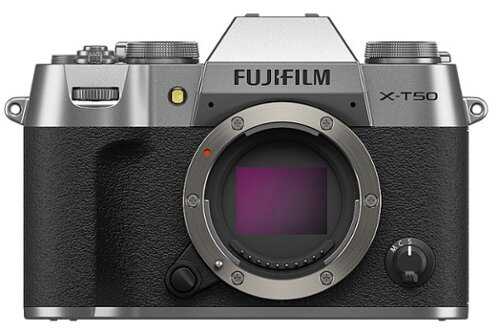 Rent to own Fujifilm - X-T50 Mirrorless Camera Body Only, Silver - Silver