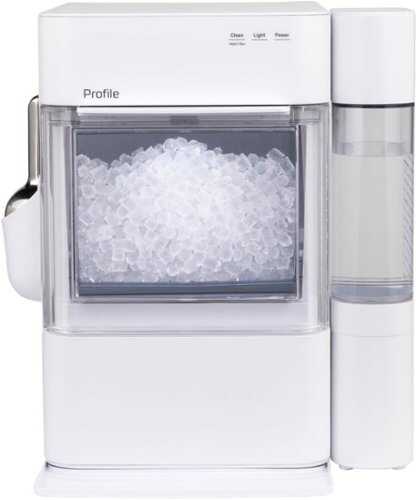 Rent to own GE Profile - Opal 2.0 Ultra Nugget Ice Maker with Side Tank - Stone White