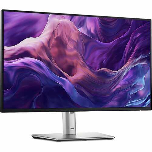 Rent to own Dell - 23.8" IPS LED FHD 100Hz Monitor (USB, HDMI) - Black, Silver, Multicolor