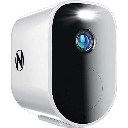 Rent To Own - Night Owl - Indoor/Outdoor Wire Free 2K Security Camera with 2-Way Audio - White