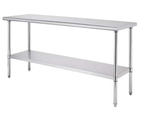 Rent to own TRINITY EcoStorage® | 72x24x35 | Stainless Steel Workbench | NSF - Stainless Steel