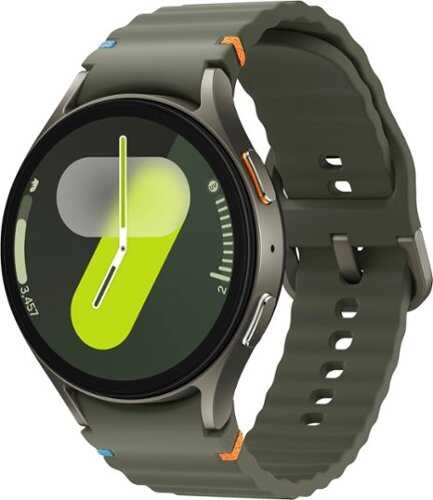 Rent to own Samsung - Galaxy Watch7 Aluminum Smartwatch 44mm LTE - Forest Green