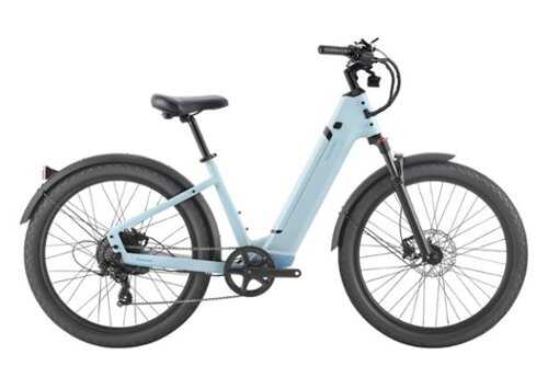 Rent to own Velotric Discover 1 Step-Through Commuter Ebike with 65 miles Max Range and 25 MPH Max Speed UL Certified- Sky Blue - Sky Blue