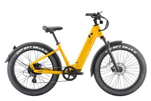 Rent to own Velotric Nomad 1 Step-Through Fat Tire Ebike with 55 miles Max Range and 25 MPH Max Speed UL Certified- Mango - Mango