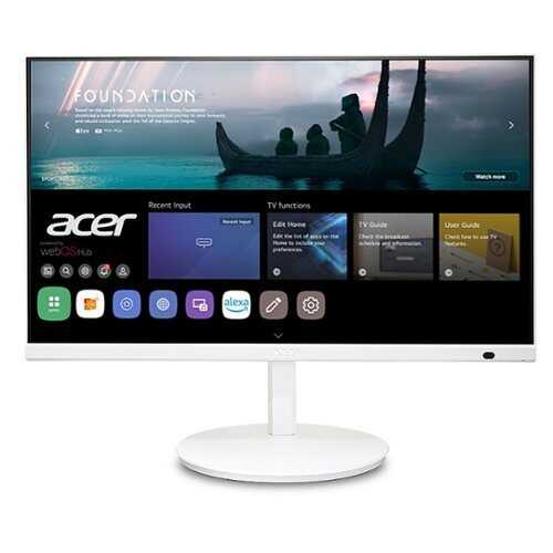 Rent to own Acer - CS242Y wemiiirx 23.8” IPS LED FHD(1920 x 1080) 60Hz Monitor(HDMI) - White