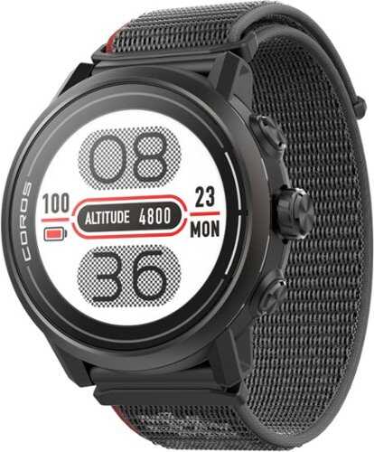 Rent To Own - COROS APEX 2 GPS Outdoor Watch - Black - Black