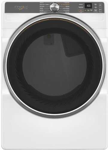 Rent to own Whirlpool - 7.4 cu. ft. Smart Front Load ENERGY STAR® Electric Dryer with Steam Capabilities - White