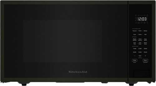 Rent to own KitchenAid - 1.6 Cu. Ft. Countertop Microwave with Sensor Cooking with Steam Clean - Black Stainless Steel