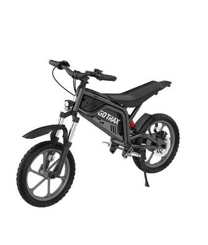 Rent to own GoTrax - Fitz 16" Electric Dirt Bike w/15mi Max Range & 15.5 mph Max Speed - Black