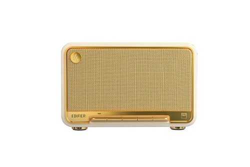 Rent to own Edifier - D32 Portable Bluetooth 5.3 Wireless Speaker with Apple AirPlay High Resolution Audio and 11 Hour Battery Life - Ivory