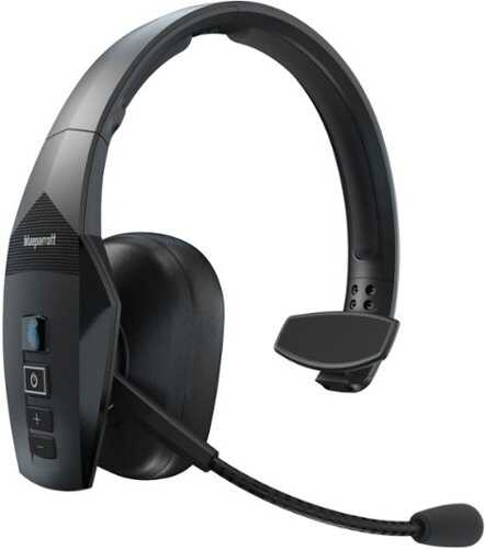 Rent to own BlueParrott - B550-XT Wireless Bluetooth Mono Headset with 96% Noise-Cancelling Microphone and 100% Voice Control - Black
