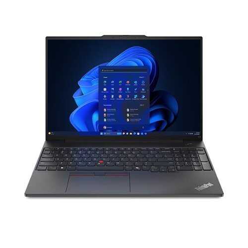 Rent to own Lenovo ThinkPad E16 Gen 2 16" Laptop - Core Ultra 5 with 16GB Memory - 256GB SSD - Black