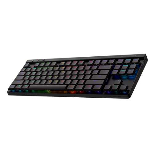 Rent to own Logitech - G515 LIGHTSPEED TKL Wireless Mechanical Tactile (Brown) Switch Gaming Keyboard with LIGHTSYNC RGB - Black