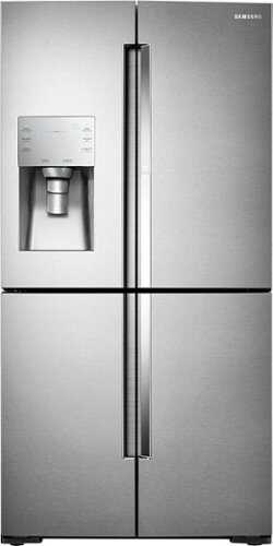 Rent to own Samsung - 27.8 cu. ft. 4-Door Flex French Door Refrigerator with Food ShowCase - Stainless Steel