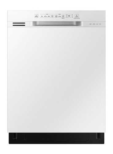 Rent to own Samsung - 24" Front Control Built-In Dishwasher - White