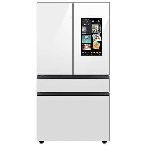 Rent to own Samsung - BESPOKE 29 cu. ft. 4-Door French Door Smart Refrigerator with Family Hub - Custom Panel Ready