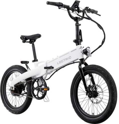 Rent to own Lectric eBikes - XP Lite 2.0 Foldable eBike with 45 miles Max Operating Range & 20 mph Max Speed - Unisize - Arctic White