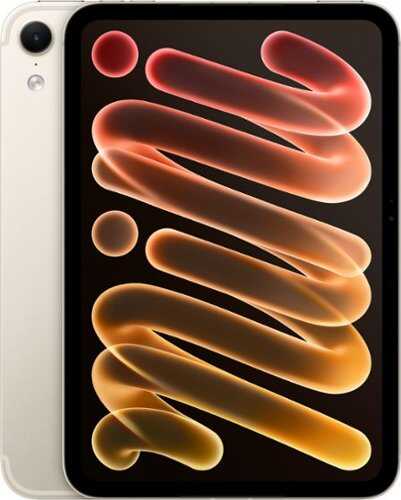 Rent to own Apple - iPad mini (A20 Pro Chip) Wi-Fi + Cellular 256GB Standard Glass - Starlight (AT&T)