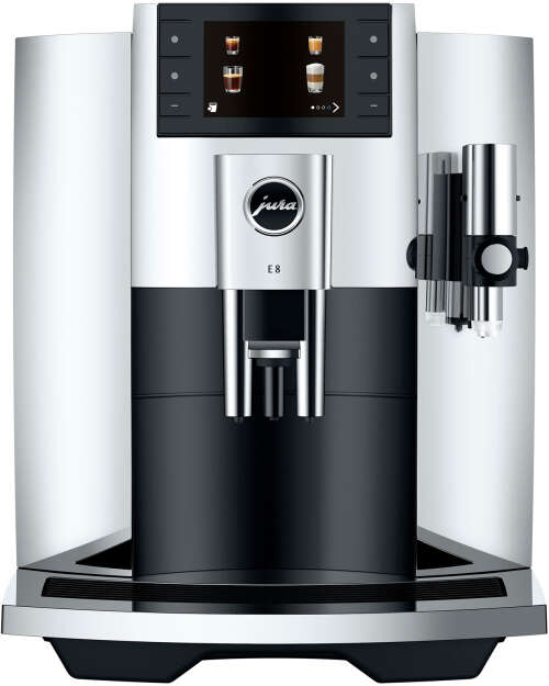 Rent to own Jura - E8 Single Serve Automatic Espresso and Coffee Machine with 15 Bars of Pressure - Chrome