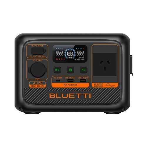 Rent to own BLUETTI - BLAC2P 300W 230.4Wh LiFePO4 Power Station for Camping, Home Use, Emergency - Gray