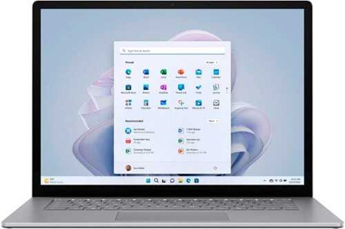 Rent to own Microsoft - Surface Laptop 5 - 15” Touch-Screen - Intel Evo Platform Core i7 with 8GB Memory - 512GB SSD - Platinum (Metal)