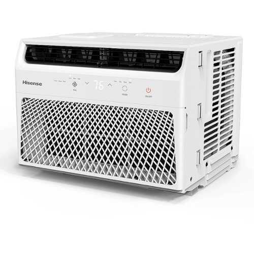 Rent To Own - Hisense - 6,000 BTU Window Air Conditioner with Remote Control - White