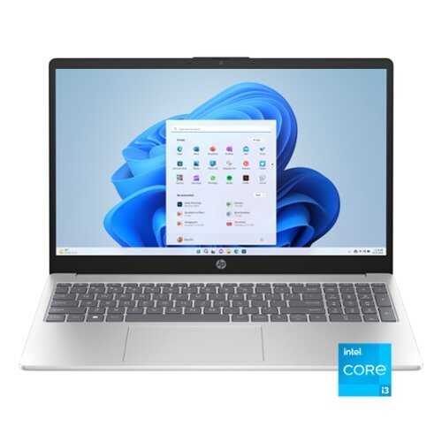 Rent to own HP - 15.6" Touch-Screen Laptop - Intel Core i3 - 8GB Memory - 256GB SSD - Natural Silver