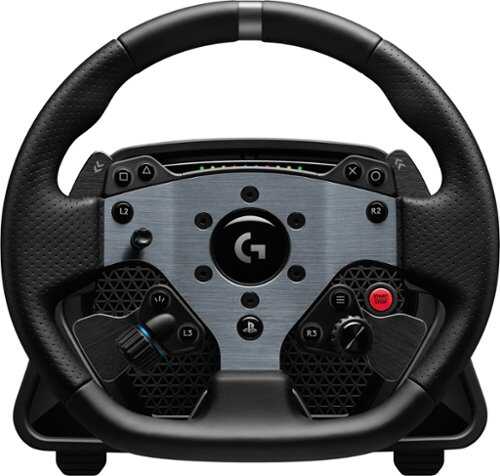 Rent to own Logitech G PRO Racing Wheel with TRUEFORCE feedback technology for PlayStation 5 and PC - Black