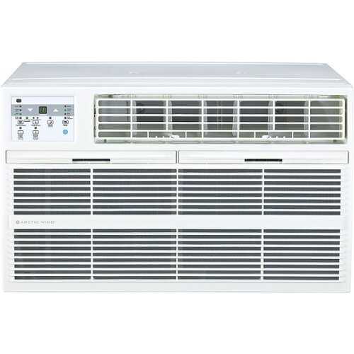 Rent To Own - Arctic Wind - 12,000 BTU 230V Through the Wall Air Conditioner with Supplemental Heat and Remote Control - White