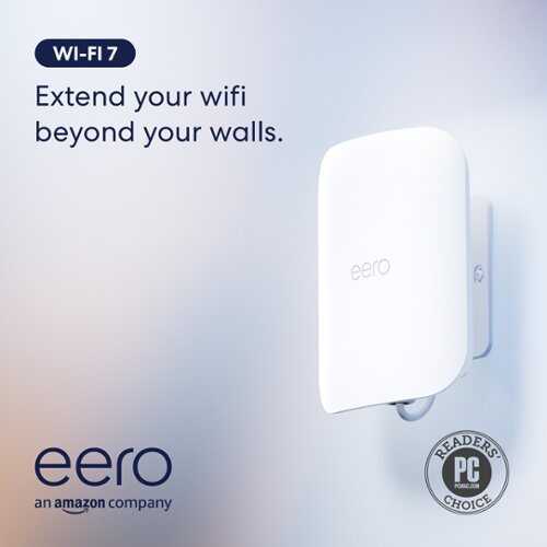 Rent to own eero Outdoor 7 Dual-Band Mesh Wi-Fi Router - White