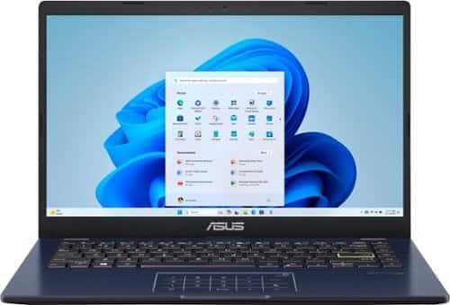 Rent to own ASUS 14" FHD Laptop - Intel Pentium N6000 with 4GB Memory - 64GB eMMC - Star Black