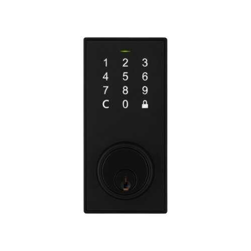 Rent to own Lorex - Bluetooth Deadbolt Smart Lock with Touchpad - Matte Black