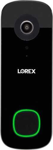 Rent to own Lorex - 4K Battery Video Doorbell - Black