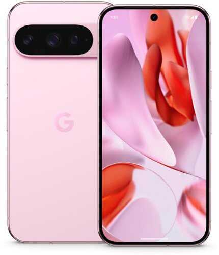 Rent to own Google - Pixel 9 Pro 256GB (Unlocked) - Rose Quartz