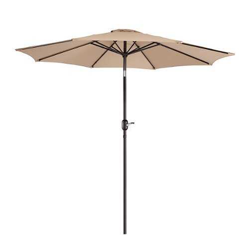 Rent to own Villacera - 9FT Patio Umbrella with Tilt - Beige