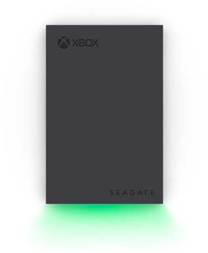 Rent to own Seagate - Game Drive for Xbox 4TB External USB 3.2 Gen 1 Portable Hard Drive Xbox Certified with Green LED Bar - Gray