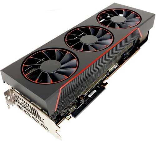 Rent to own XFX - Mercury AMD Radeon RX 7900 XTX Magnetic Air 24GB GDDR6 PCI Express 4.0 Gaming Graphics Card - Black/Red