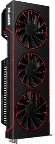 Rent to own XFX Qicksilver AMD Radeon RX 7800 XT MagAir 16GB GDDR6 PCI Express 4.0 Gaming Graphics Card - Black/Red