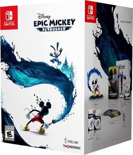 Rent to own Disney Epic Mickey: Rebrushed Collector's Edition - Nintendo Switch