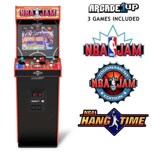 Rent to own Arcade1Up NBA Jam Deluxe 2-Player Control Panel Arcade Machine - Orange