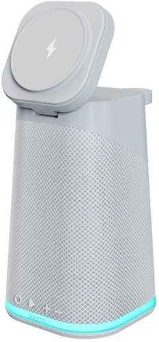 Rent to own iHome - Power Tower Triple Wireless Bluetooth Charging Speaker with Apple Watch Charging - Gray