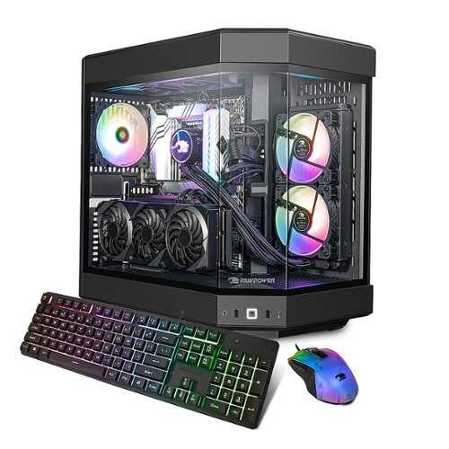 Rent to own iBUYPOWER – Y60 Gaming Desktop- Intel Core i9 14900KF- 32GB Memory-NVIDIA GeForce RTX 4070 Super 12GB-2TB NVMe SSD-Black - Black