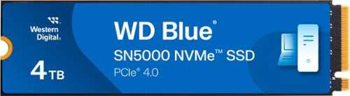 Rent to own WD - Blue SN5000 4TB Internal SSD PCIe Gen 4 x4 NVMe