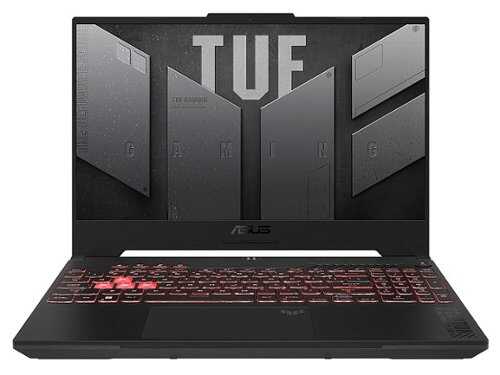 Rent to own ASUS - TUF A15 15" 144Hz Gaming Laptop FHD - AMD Ryzen 7 7735HS with 16GB Memory - NVIDIA GeForce RTX 4060 - 1TB SSD - Mecha Gray