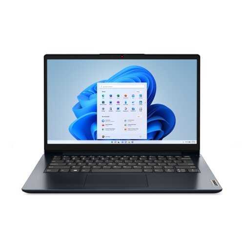 Rent to own Lenovo - IdeaPad 1 14" HD Laptop - Intel Celeron N4020 - 4GB Memory with 128GB SSD Storage - Abyss Blue