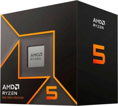 Rent to own AMD Ryzen 5 9600X 6-Core Processor, Radeon Graphics, 6 Core, 12 Thread, 65W AM5 38MB - Silver