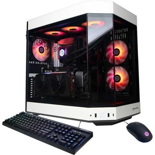 Rent to own CyberPowerPC - Gamer Supreme Gaming Desktop - AMD Ryzen 9 9950X - 64GB Memory - NVIDIA GeForce RTX 4080 SUPER 16GB - 4TB SSD - White