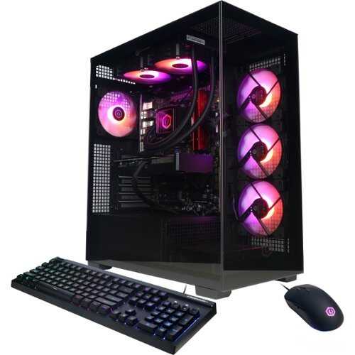 Rent to own CyberPowerPC - Gamer Supreme Gaming Desktop - AMD Ryzen 7 9700X - 32GB Memory - NVIDIA GeForce RTX 4070 SUPER 12GB - 2TB SSD - Black