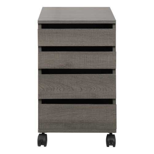 Rent to own OSP Home Furnishings - Holly Mobile Storage Cart - Farm Oak