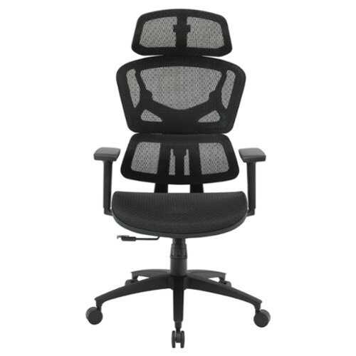 Rent to own OSP Home Furnishings - Mesh Back Manager’s Chair with Headrest - Black